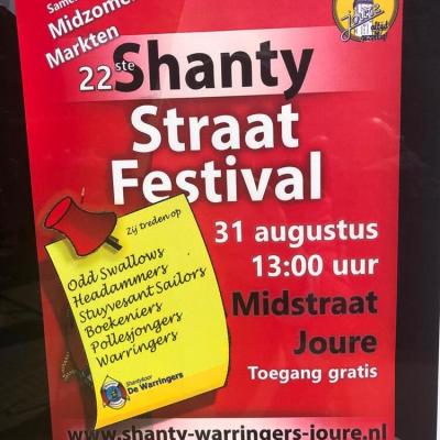 22e Shantystraatfestival Joure